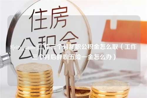 五指山工作三个月辞职公积金怎么取（工作三个月后辞职五险一金怎么办）